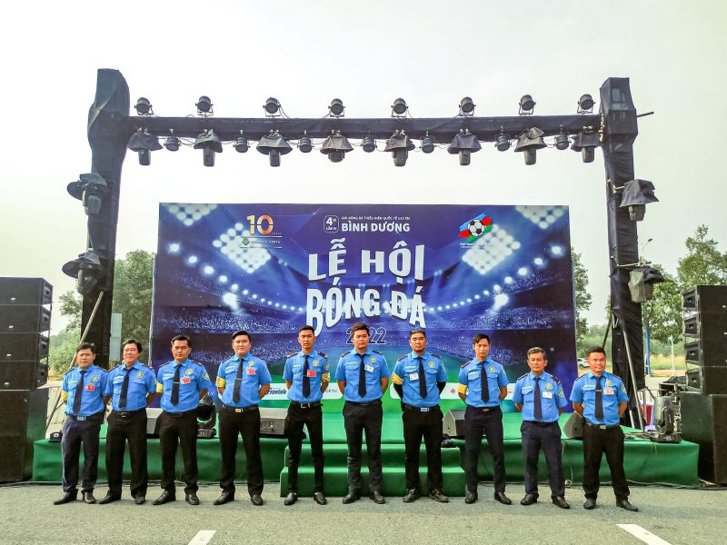 Bảo vệ Ngày và Đêm bảo vệ sự kiện "Football Festival 2022"